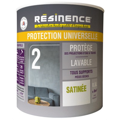 Résine de finition Universelle satiné 500 ml RESINENCE 1010545