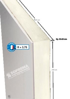 Doublage polyuréthane Haute Performance Epaisseur 10 80 mm 2 5 x 1 2 m