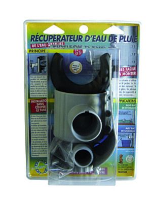 Collecteur D Eau De Pluie Gris Pour Goutti Re Pour R Cup Rateur D Eau