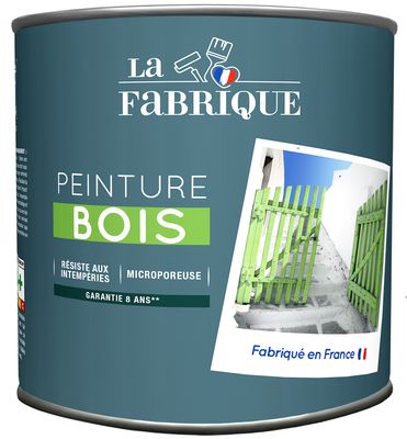 Peinture spéciale bois ton bois satin 500 ml LA FABRIQUE 1372091