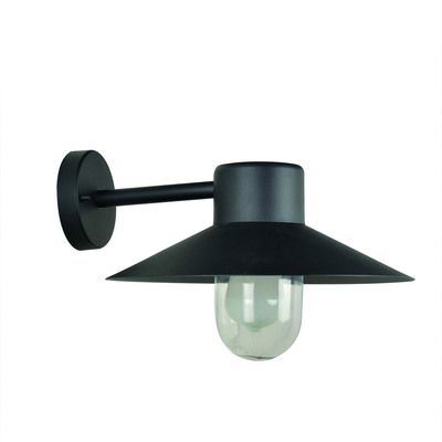 Applique extérieure RIVER Acier noir IP 44 E 27 25 W COREP 1361272