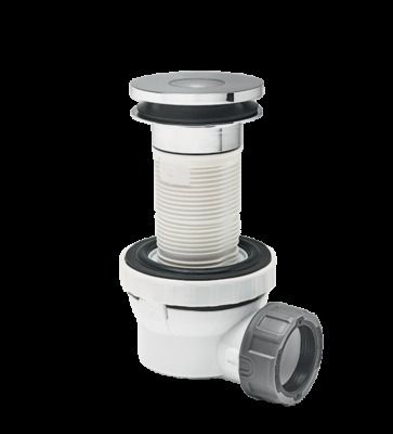 Siphon Pour Lavabo Ultra Compact Avec Bonde Quick Clac Sans Trop Plein