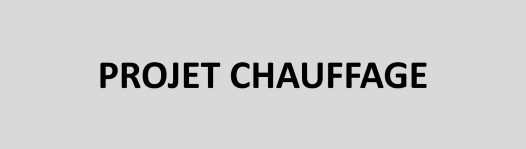 Projet chauffage