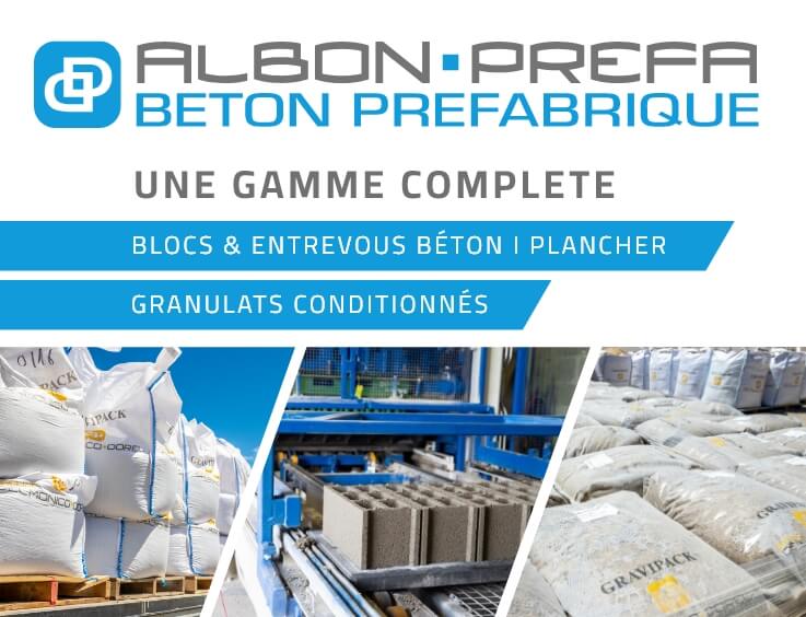 ALBON PREFA Béton préfabriqué