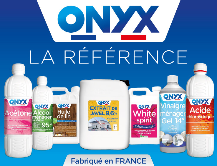 Produits ménagers marque ONYX