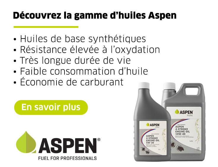 ASPEN Huile 4 temps pour tondeuses thermiques