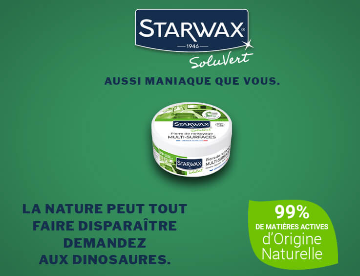 Pierre de nettoyage BRUNEL STARWAX SOLUVERT