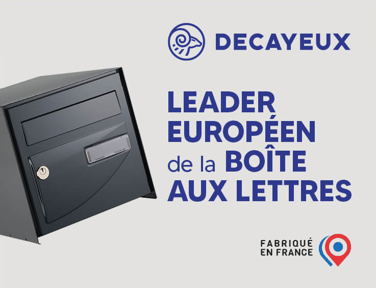 Boite à lettres de la marque DECAYEUX