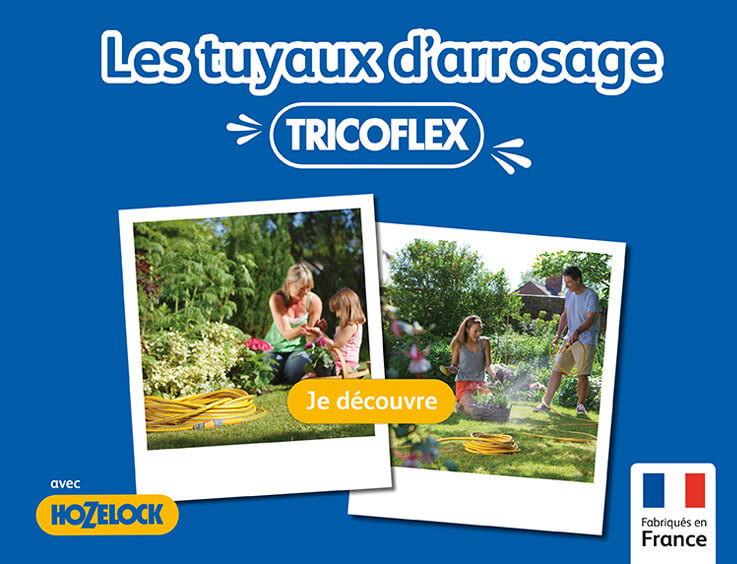 tuyaux d'arrosage tricoflex de la marque hozelock