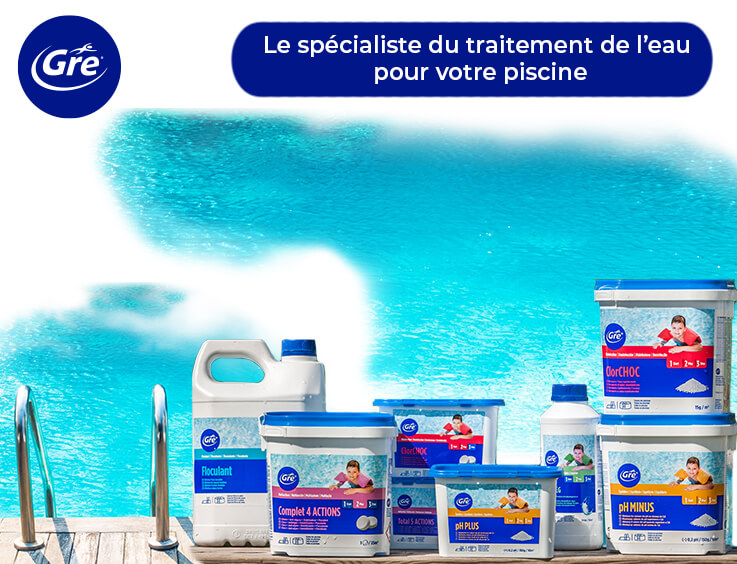 MANUFACTURAS GRE Produits entretien pour piscines