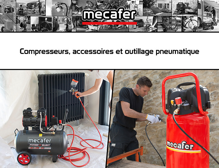 compresseur et outillage pneumatique marque MECAFER