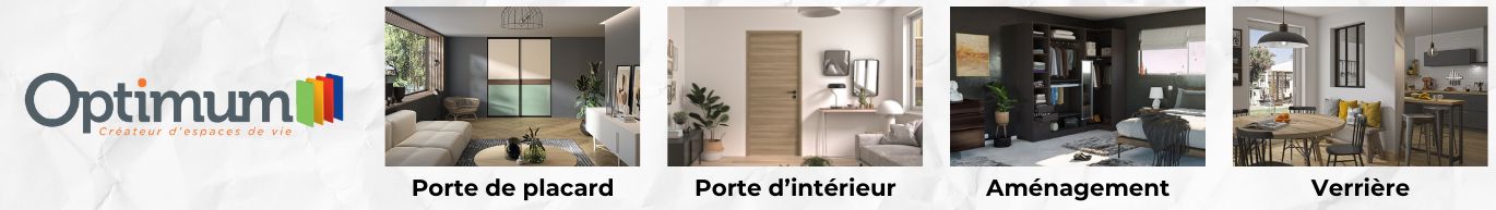 Portes de placard OPTIMUM