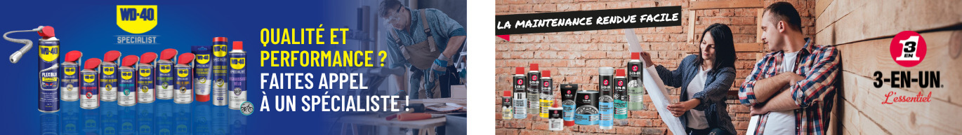 lubrifiant et dégrippant WD-40 / 3 EN UN 