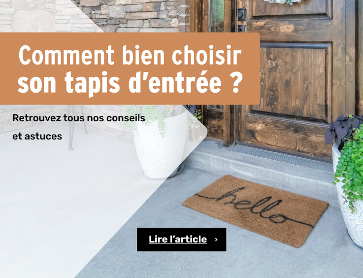 bien choisir son tapis d'entrée