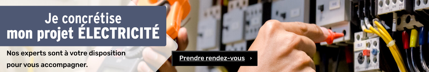 Projet électricité - rendez-vous en ligne avec un expert pour vous accompagner