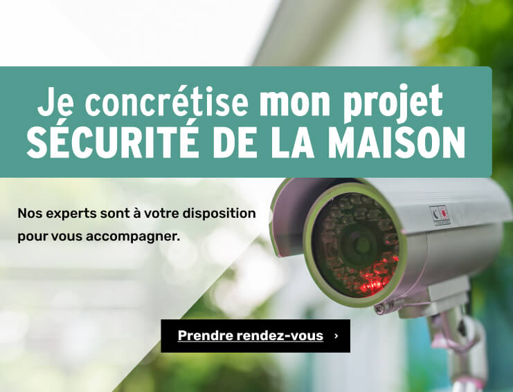 Projet électricité SECURITE DE LA MAISON - rendez-vous en ligne avec un expert pour vous accompagner