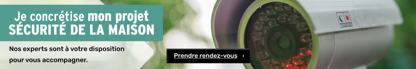 Projet électricité SECURITE DE LA MAISON - rendez-vous en ligne avec un expert pour vous accompagner