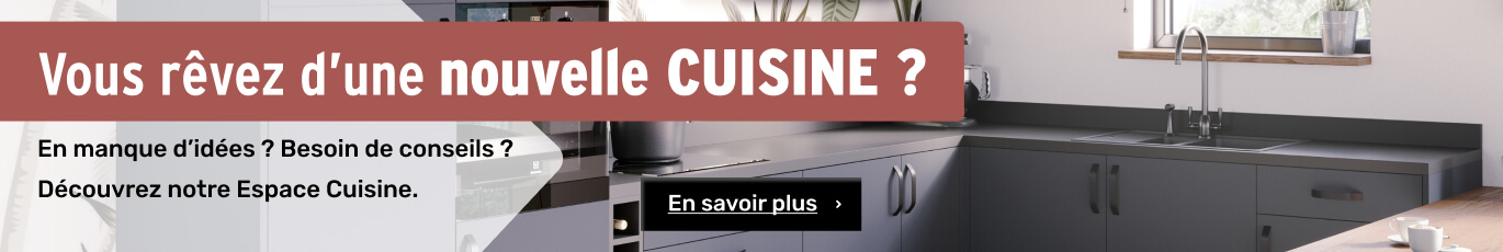 Projet cuisine - bienvenue dans votre espace cuisine / rendez-vous en ligne avec un expert pour vous accompagner / besoin d'inspiration / tendances cuisine / catalogue cuisine