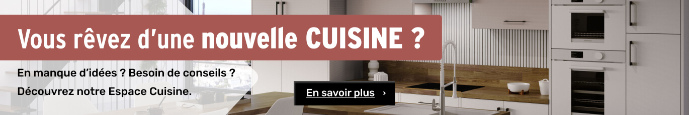 Projet cuisine - bienvenue dans votre espace cuisine / rendez-vous en ligne avec un expert pour vous accompagner / besoin d'inspiration / tendances cuisine / catalogue cuisine