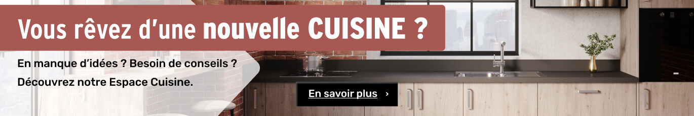 Projet cuisine - bienvenue dans votre espace cuisine / rendez-vous en ligne avec un expert pour vous accompagner / besoin d'inspiration / tendances cuisine / catalogue cuisine