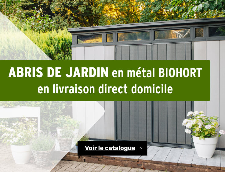 Catalogue abris en métal BIOHORT