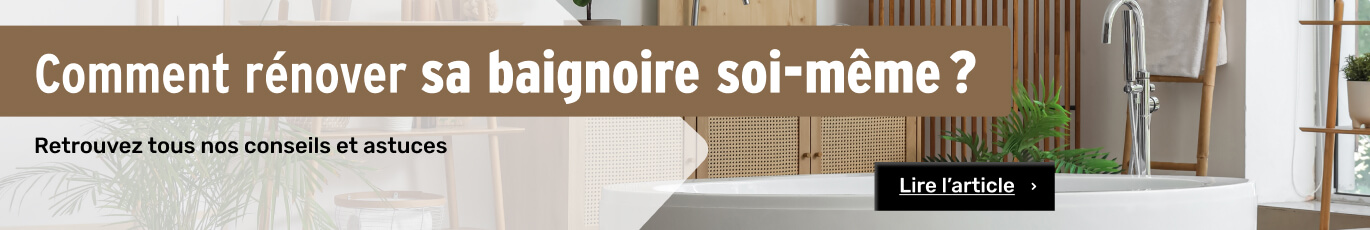 Article rénover sa baignoire soi-même