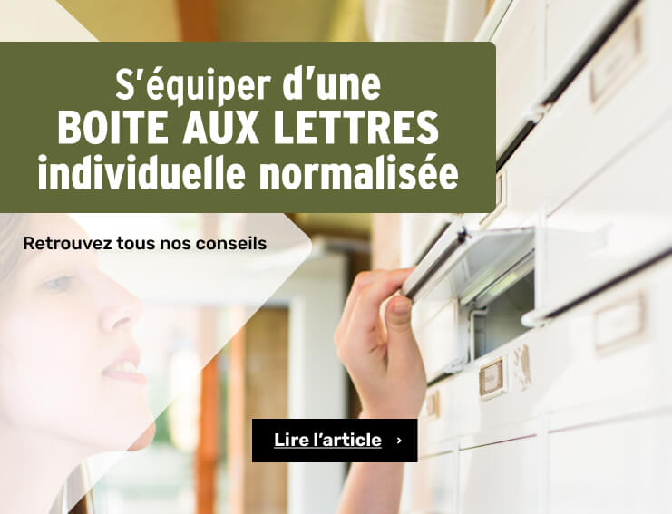 S'équiper d'une boite aux lettres individuelle normalisée