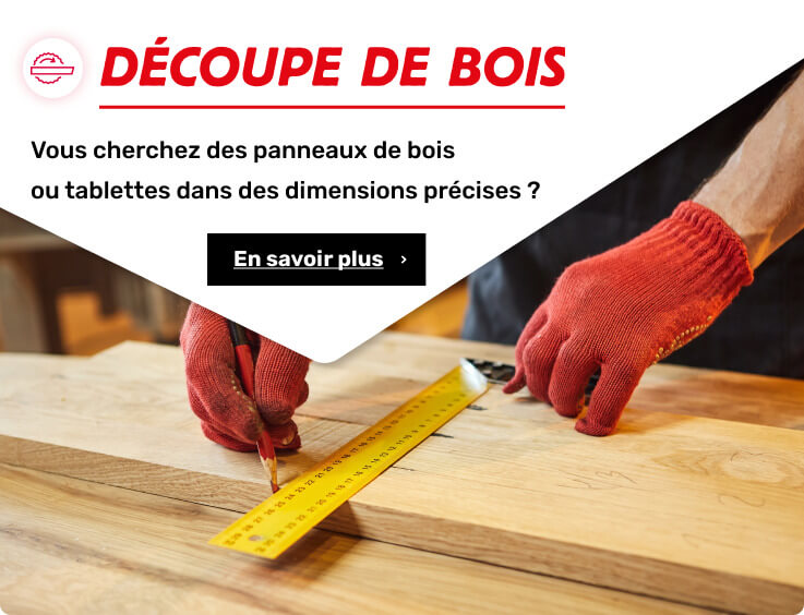 Service découpe bois