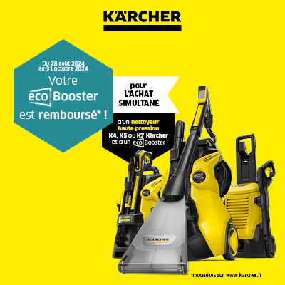 offre de remboursement karcher nettoyeur haute pression et eco booster