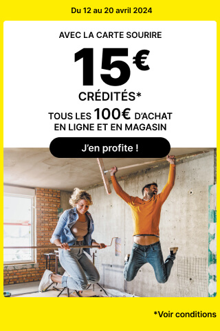 offre anniversaire 50 ans 15 euros par tranche de 100 euros d'achat