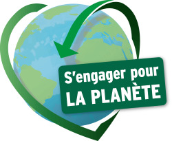 Logo s'engager pour la planète