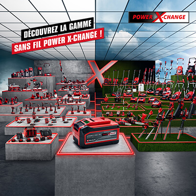 Univers gamme POWER X-CHANGE EINHELL