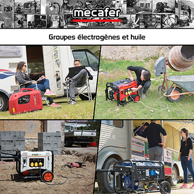 Groupes électrogènes et huile MECAFER