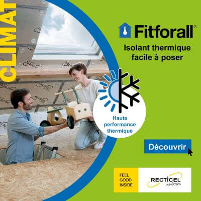 Gamme d'isolation murs et sols RECTICEL FITFORALL