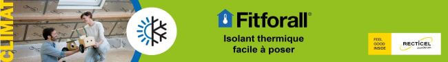 Gamme d'isolation murs et sols RECTICEL FITFORALL