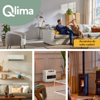 Qlima, une marque vendue à L'Entrepôt du Bricolage