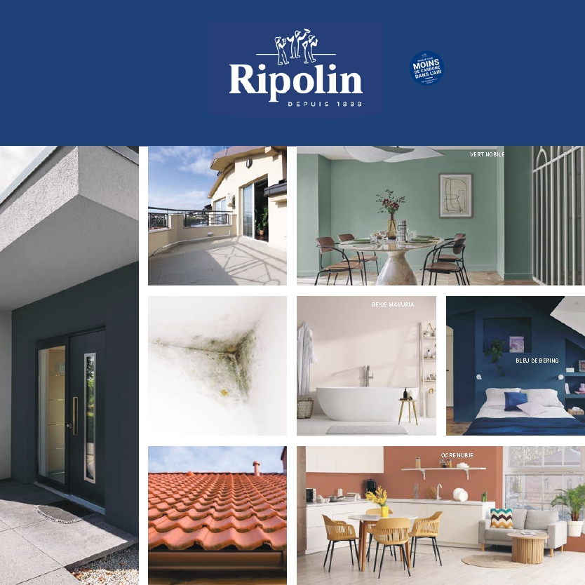 Ripolin, une marque vendue à L'Entrepôt du Bricolage