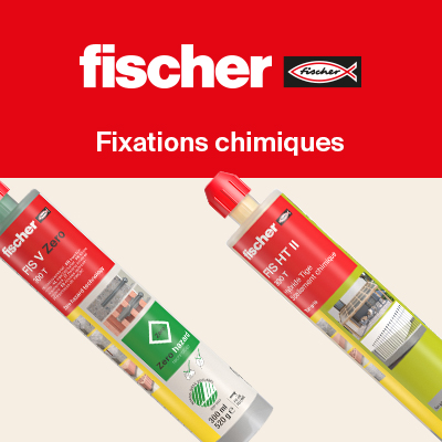 Gamme de fixations chimiques