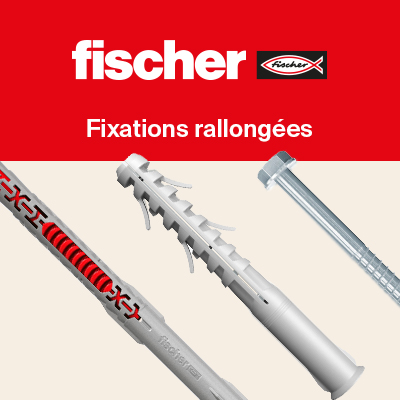 Gamme de fixations rallongées