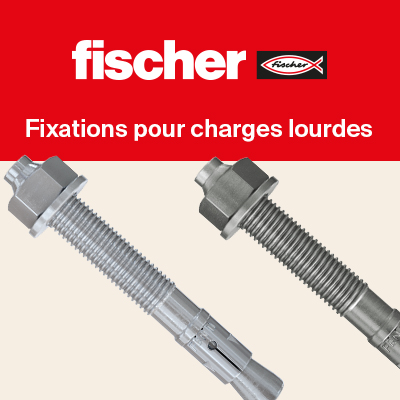 Gamme de fixations pour charges lourdes