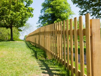 Cloture en bois