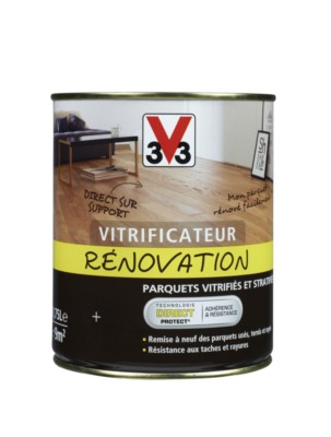 Vitrificateur Direct Rénovation incolore mat 750 ml - V3