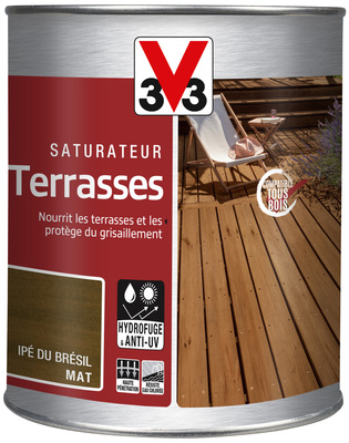 Saturateur pour terrasses IPE du brésil 1 l V33