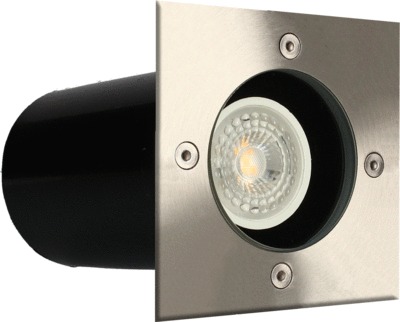 Spot extérieur encastrable LED Aluminium rond D.130 IP 67 Blanc chaud 380  lumens - ARLUX, 1407221, Jardin, terrasse et aménagement extérieur