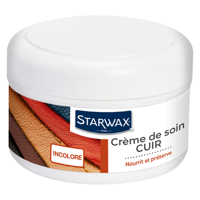 Crème de soin nourrissante pour tous cuirs 150 ml STARWAX 377553