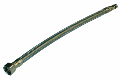 Flexible inox - Coudé - L100cm - Femelle 15-21 - Femelle 15-21