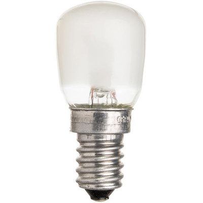 Ampoule incandescente dépolie E14 85lm four réfrigérateur blanc
