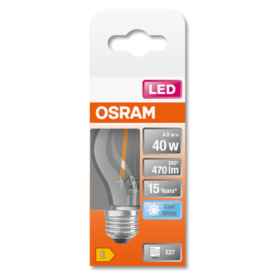 OSRAM Ampoule LED - Culot, E27 - Blanc froid - 4…