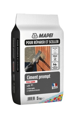 Ciment Prompt Lafarge gris béton mortier en Drôme Ardèche