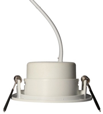 Spot encastrable SAPHYR LED orientable GU10 acier 3x380lm 2700K ARLUX, 1203968, Ampoule, luminaire et eclairage